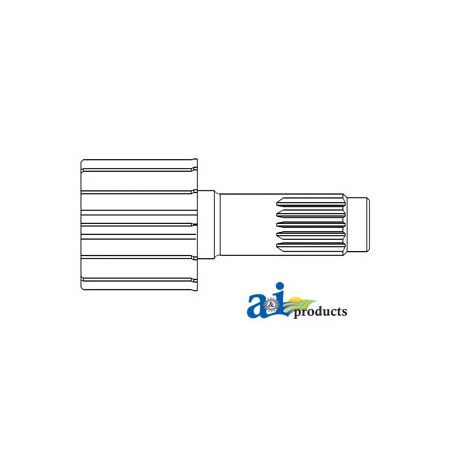A & I Products Pinion Shaft 6.5" x5.2" x12.4" A-R62685